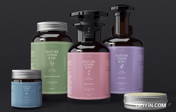 護膚品包裝瓶標(biāo)簽印刷  第2張